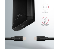 Axagon EEM2-UB2, USB-C 10Gbps - M.2 NVMe SSD ARROW box, czarny - 1353420 - zdjęcie 7